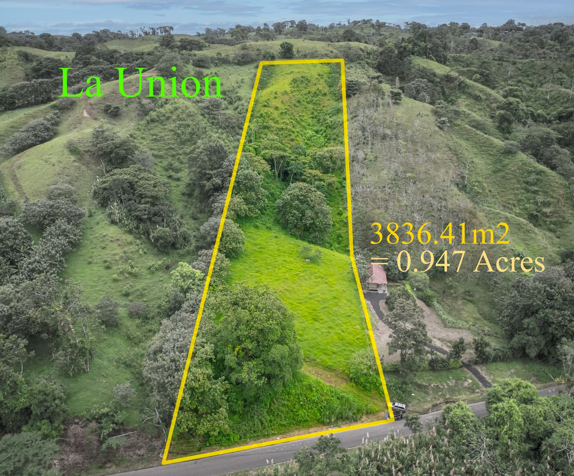 Scenic 0.95-Acre Property Overlooking Lake Arenal in La Union