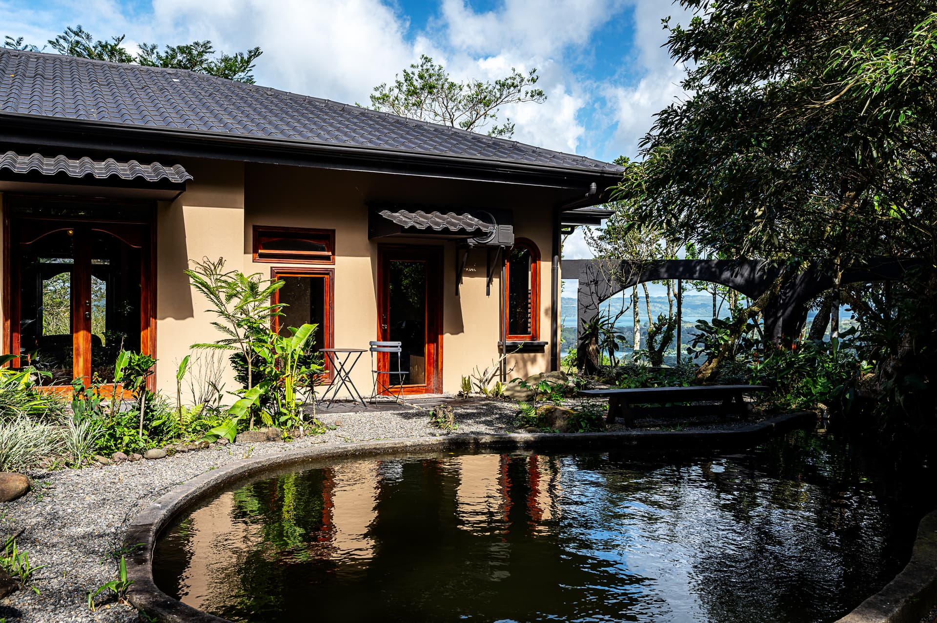 Spacious Arenal View Home with Cabins, Pavilion & Nature Trails