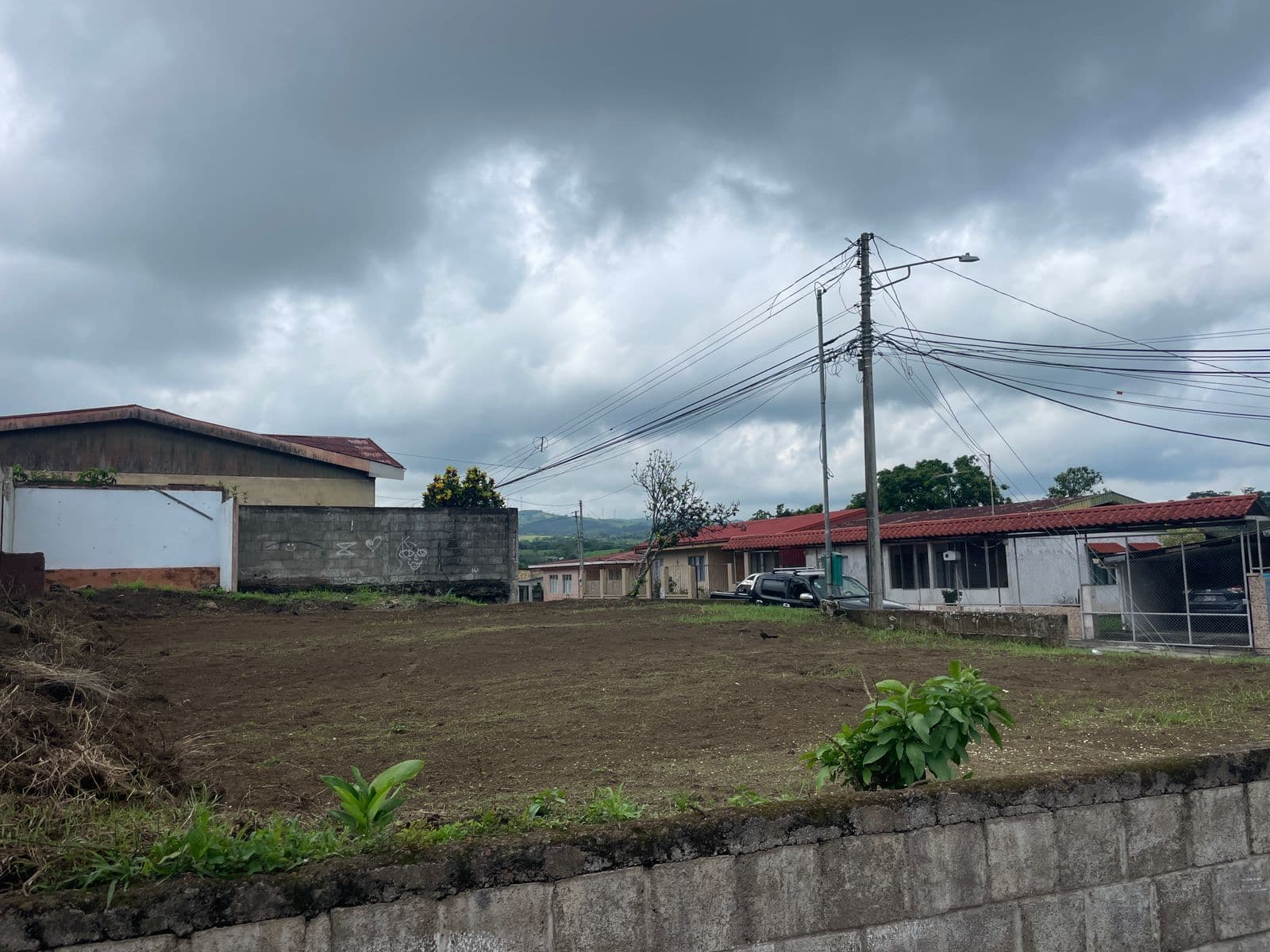 Lot of 294 M2 (0,07 Acre) with mountain in downtown Tilaran