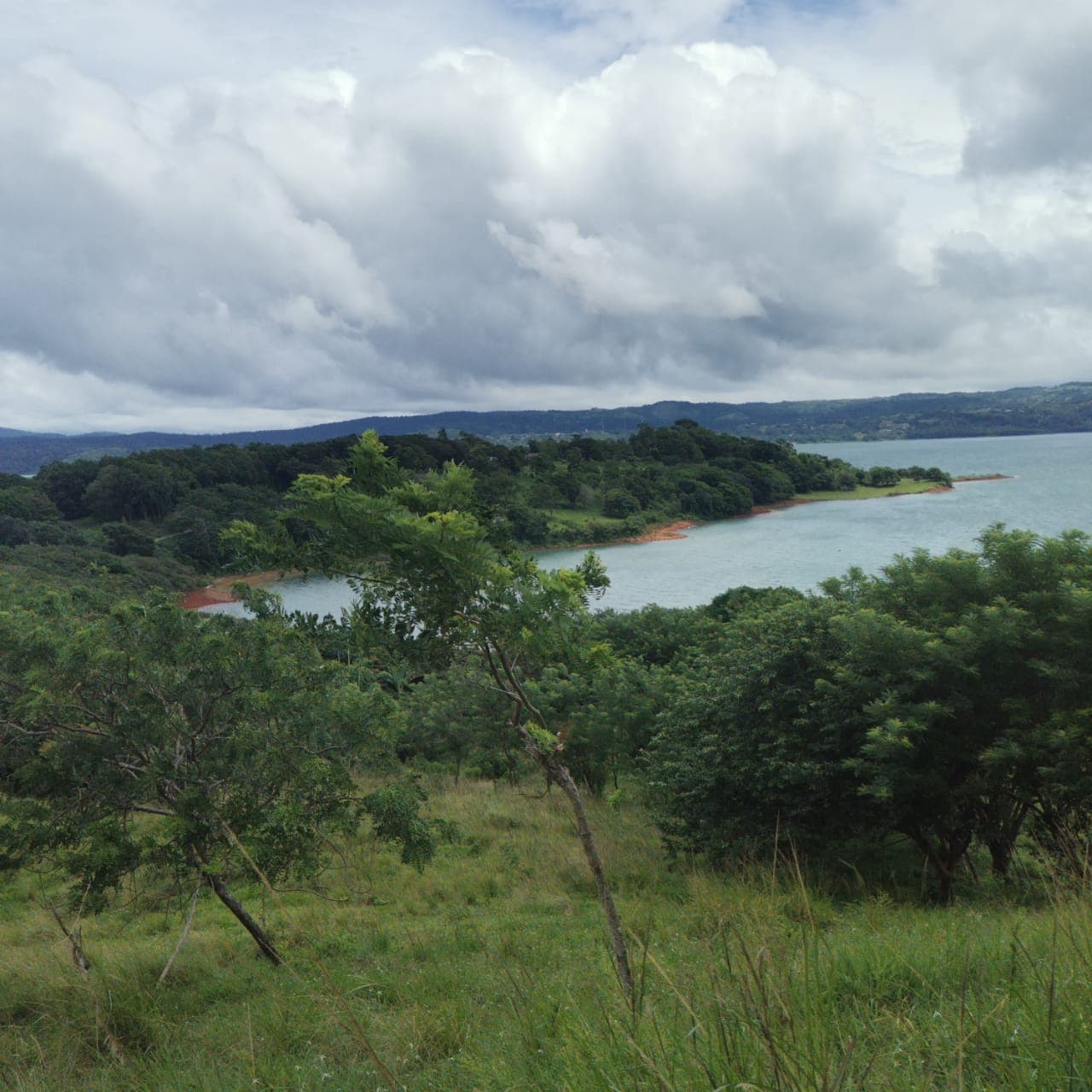Large, Lake and Volcano View Parcel with Modest Tico Home and LAKE ACCESS