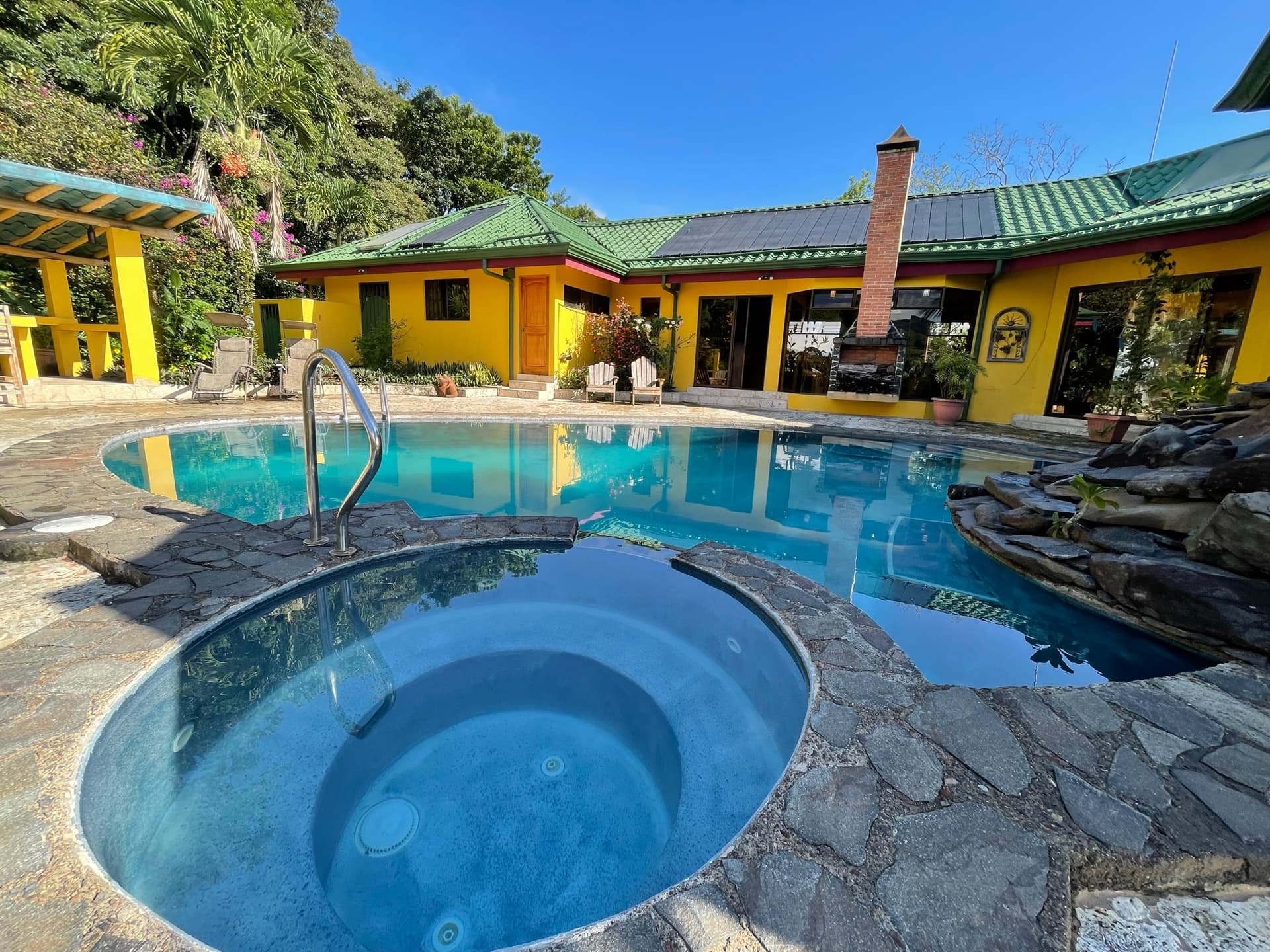 Lake & Volcano View Home, Salt Water Pool, Workshop near San Luis -2BD/2BA –